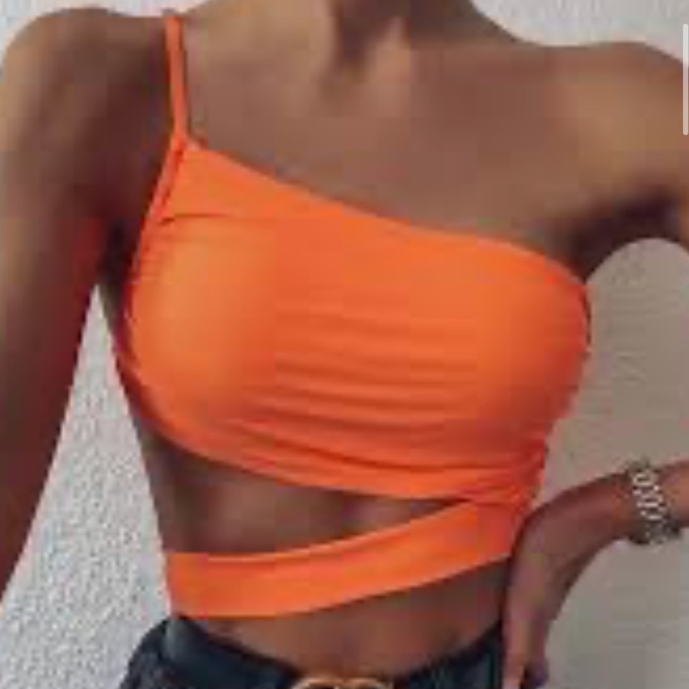 Tiger mist crop top
